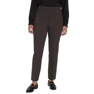 Banana Republic Ladies Ponte Pants, Straight Leg, Stretch, Brown, Size 10 NWT